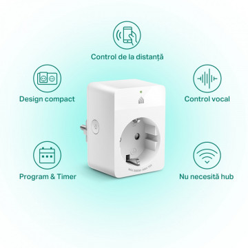 caracteristici Priză Wi-Fi Slim TP-Link Kasa Smart KP105