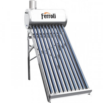 Non-Pressurized Solar Water Heater System Ecosole 18Tubes Tank180