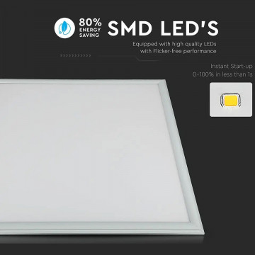 Panou SMD LED 45W 60x60 cm 6400K alb rece V-Tac VT-6068