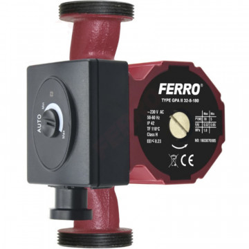 Pompă Circulație Ferro GPA II 32-8-180 | Eficiență Energetică | Termix
