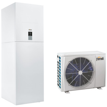Pompă de Căldură Ferroli OMNIA ST 3.2 HI3 - 10 kW | Boiler 190L Integrat | Termix 🚿
