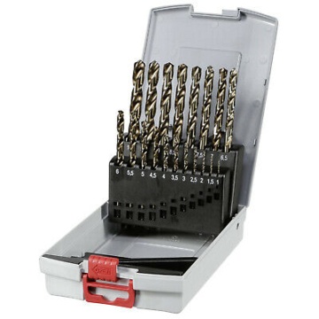 Set 19 Burghie Metal Bosch HSS-Co (Cobalt) | 1-10mm | Termix