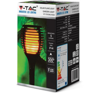 ambalaj Corp iluminat Gradina 3 in 1 efect flacara incarcare solara VT-719