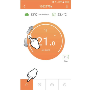 aplicatie Termostat Ferroli Connect Smart