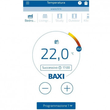 app Termostat wifi Baxi Mago OT GTW16