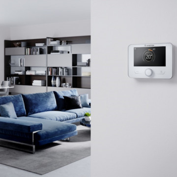 montaj Termostat Ariston Sensys HD alb