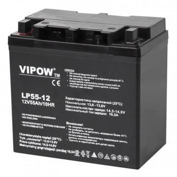 Acumulator gel plumb Vipow 12 V 55 Ah