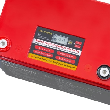 Display Acumulator LiFePO4 Vipow BAT0499 12V 100Ah Bluetooth