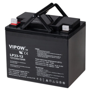 Acumulator staționar SLA Vipow 12V 33Ah