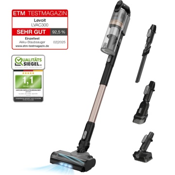 Test premiat Aspirator vertical fără fir Levoit LVAC-300 Plus