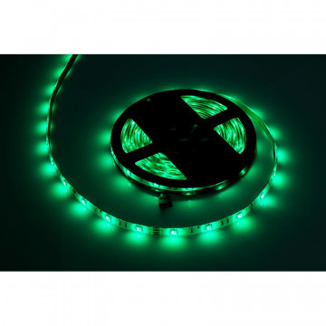 Banda LED RGB IP65 5m LED0139-2 verde