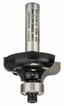 Bosch Freza pentru realizarea muchiilor G, 8mm, R1 4.8mm, D 31.8mm, L 12.4mm, G 54