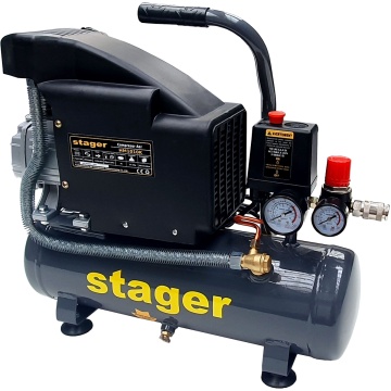 Compresor Aer Stager HM1010K | 6L | 8 bar | Portabil
