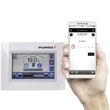 Controller Purmo Touch E3 RF web