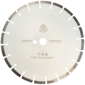 Disc diamantat Tudee debitare beton, standard, 300x25.4x10x2.8mm