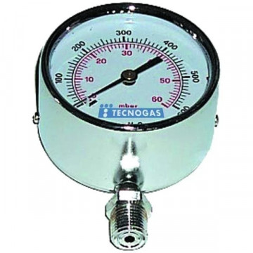Manometru Gaz Tecnogas 63 mm, 0-60 mbar | Precizie Maximă | Termix 📊