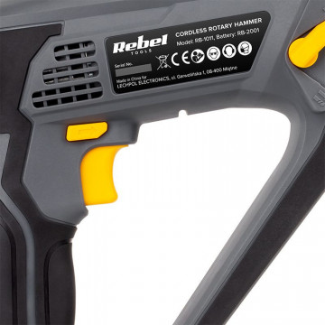 detalii Masina gaurit cu percutie 20V fara Acumulator Rebel RB-1011