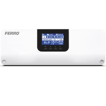 Modul Control Încălzire Pardoseală FERRO FL8 - WI-FI, 8 Zone