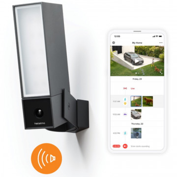 Netatmo Outdoor Smart Camera de supraveghere cu Sirena cu aplicatie