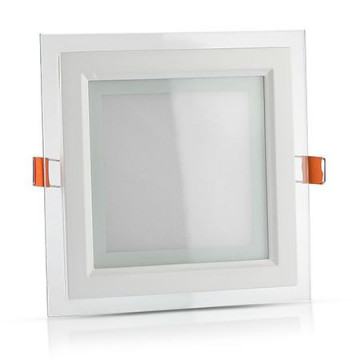Panou LED V-Tac VT-1202G 12W | Sticlă | 4000K alb neutru