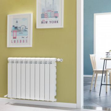 montaj Radiator din aluminiu Fondital Calidor80 B2