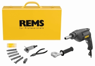 REMS Hurrican Set 12-22 mm 🌀 Mașină Găurit și Extras Guler | Termix