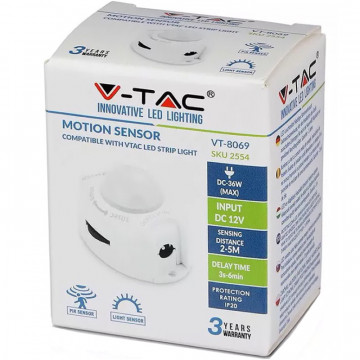 ambalaj Senzor miscare pentru Banda LED V-Tac VT-8069