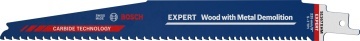 Set 10 Pânze ferastrău sabie Bosch S1167XHM | Expert Wood Metal Demolition 225mm