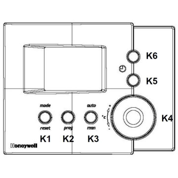 Cronotermostat Honeywell CR12002
