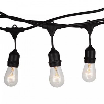 Sir iluminat festiv E27 15m IP65 V-Tac VT-713