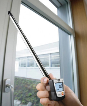 masurare cu Termo-anemometru testo 405