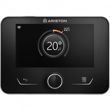 Termoregulator Ariston Sensys HD Black – Control Avansat și Design Minimalist