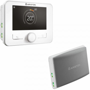 Termoregulator Wi-Fi Modulant Ariston Sensys NET HD Alb (Sensys HD + Gateway) - Control Inteligent și Economie
