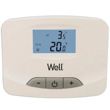 Termostat Electronic Digital Wireless Well Thermal WL | Control Simplu | Termix
