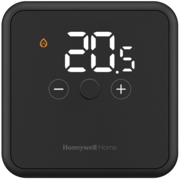 Emitator termostat wireless DT4R negru Resideo Honeywell