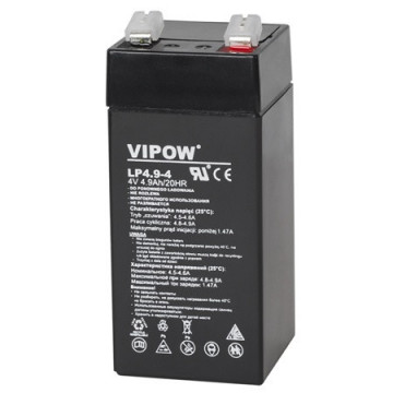 Acumulator gel plumb Vipow 4V 4.9Ah
