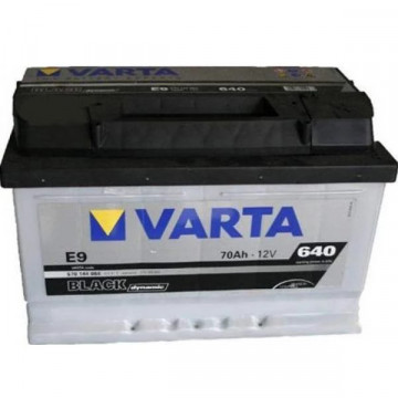 Acumulator Varta Black Dynamic E9 70Ah 640A | Baterie Auto Standard 12V