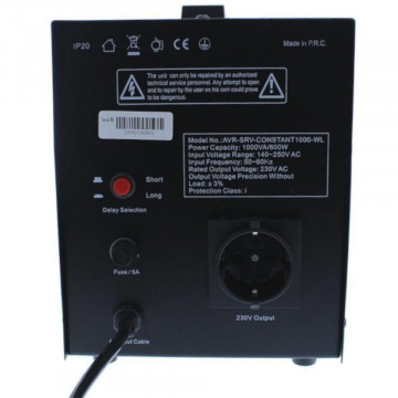 racorduri Stabilizator tensiune well AVR-SERV Constant 1000 VA