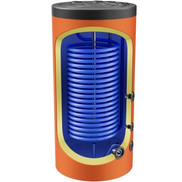 Boiler indirect cu o serpentină Ferroli Ecounit TOP 200 Litri cu racorduri Superioare