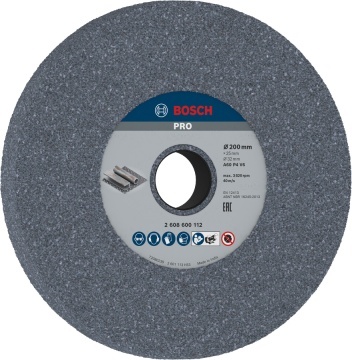 Bosch Disc de slefuire pentru polizor de banc 200x32x60mm, G60