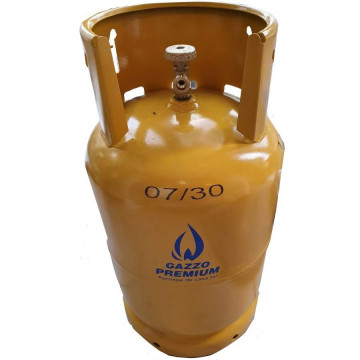 Butelie gaz lichid Gazzo galbena 26 litri 12,5 kg neincarcata