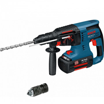 Ciocan rotopercutor cu acumulator Bosch SDS-Plus GBH 36 V-LI Plus cu spiral
