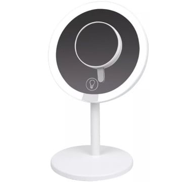 Oglinda iluminata LED 5 W make-up 6400K cu Acumulator VT-7565