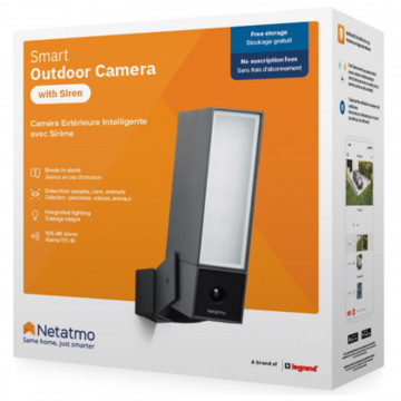 ambalaj Netatmo Outdoor Smart Camera de supraveghere cu Sirena