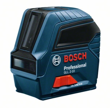Nivelă laser cu linii Bosch GLL 2-10 | 10m, precizie 0.3 mm/m