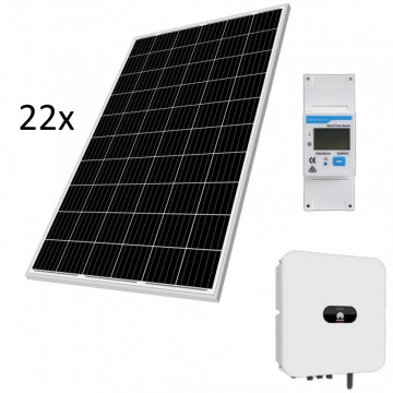 Sistem fotovoltaic de 10 kWp trifazat cu 22 panouri Ferroli Ecosole PV