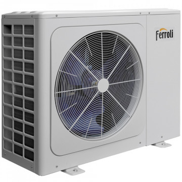 unitate exterioara Pompa de caldura aer/apa reversibila cu Boiler Ferroli Omnia ST 3.2 HI3 10 kW