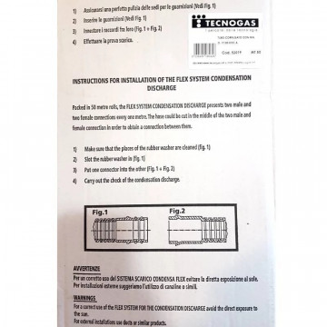 Tub de evacuare condens Tecnogas MT-50