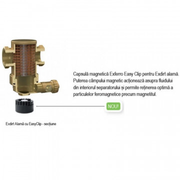 sectiune Filtru magnetic Reflex Exdirt D2 M