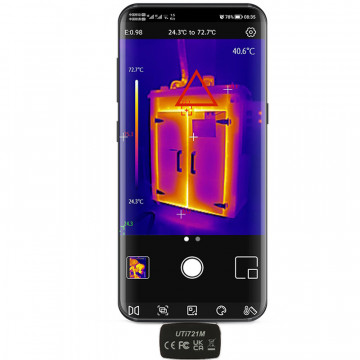 Modul Camera termoviziune Uni-T UTi721M cu telefon